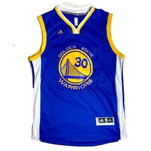 Adidas 2015 Golden State Warriors Steph Curry #30 NBA Swingman Jersey